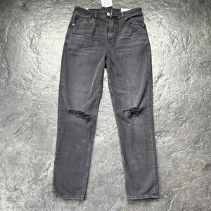 Distressed black Jeans